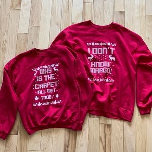 Matching Christmas Sweaters